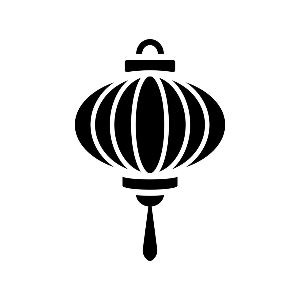 Chinese lantaarns icoon ontwerp vector sjabloon