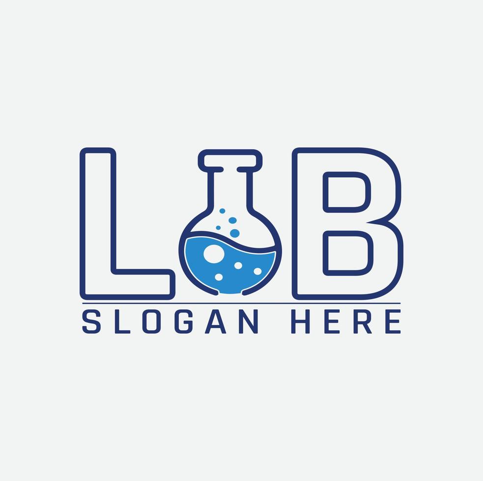 laboratorium logo eps vector