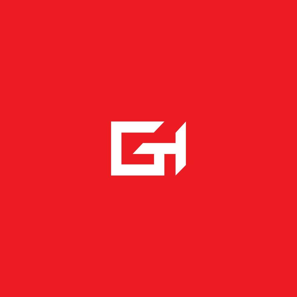 logo monogram brief g vector