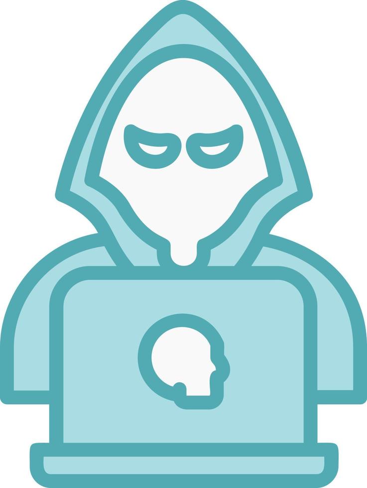 hacker vector pictogram