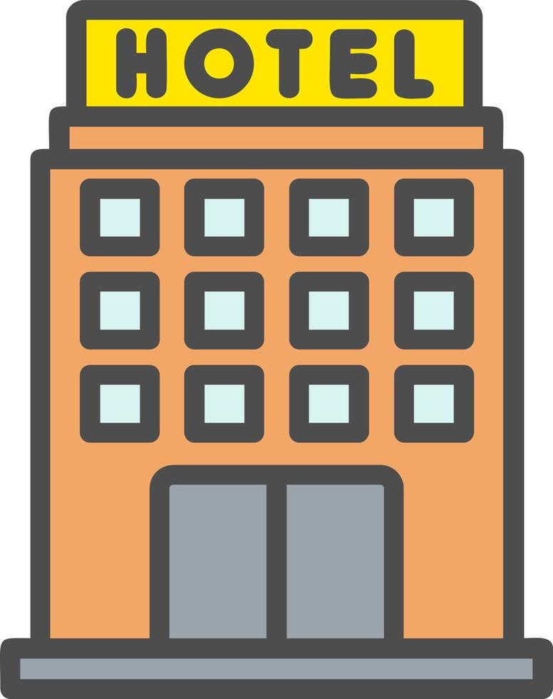 hotel vector pictogram