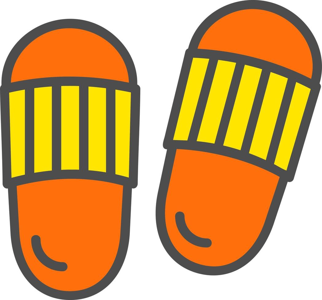 slippers vector icoon