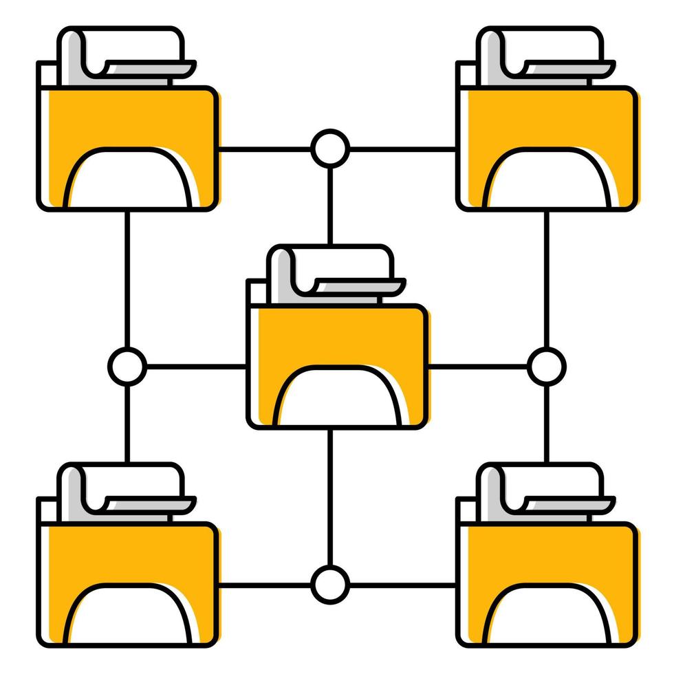 groot gegevens icoon, geschikt voor een breed reeks van digitaal creatief projecten. vector