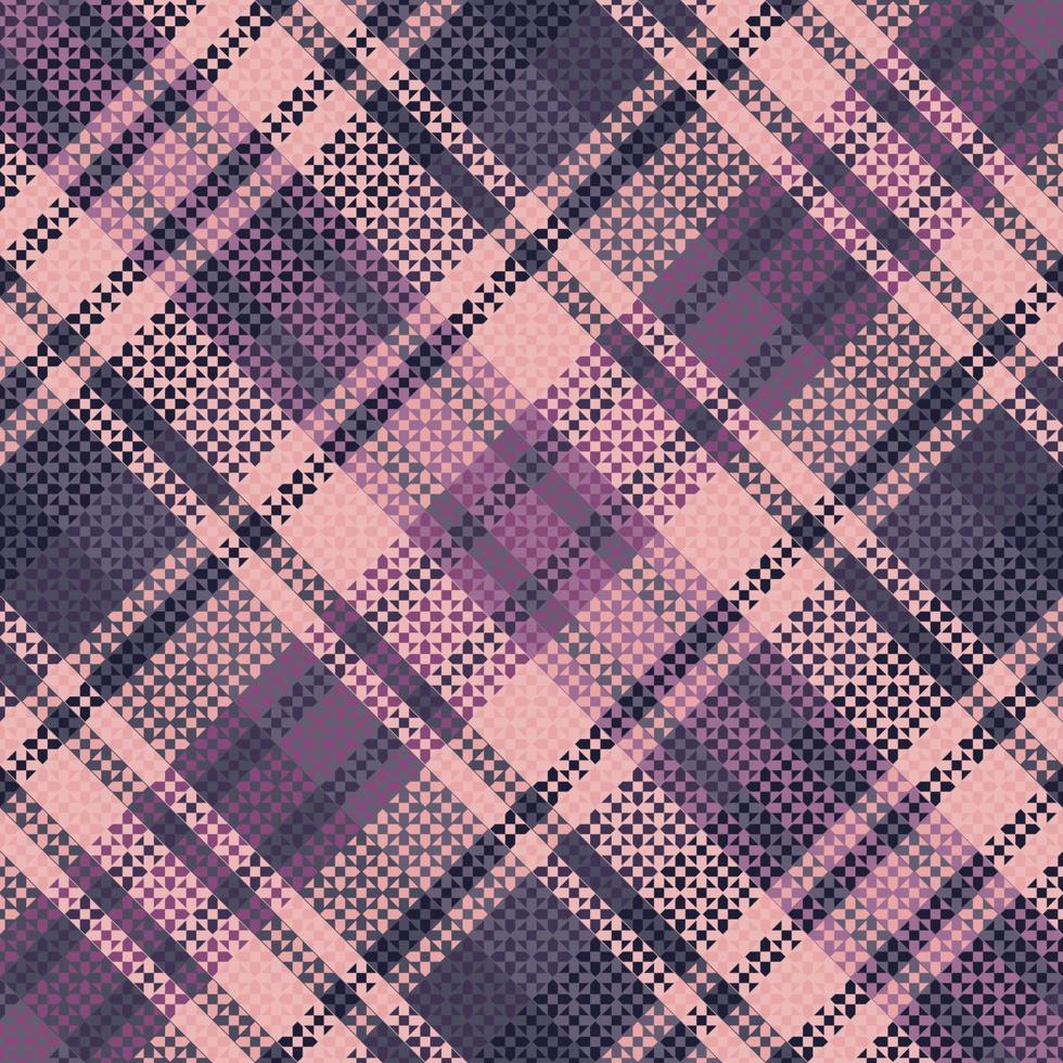 Schotse ruit of plaid donker kleur patroon. vector