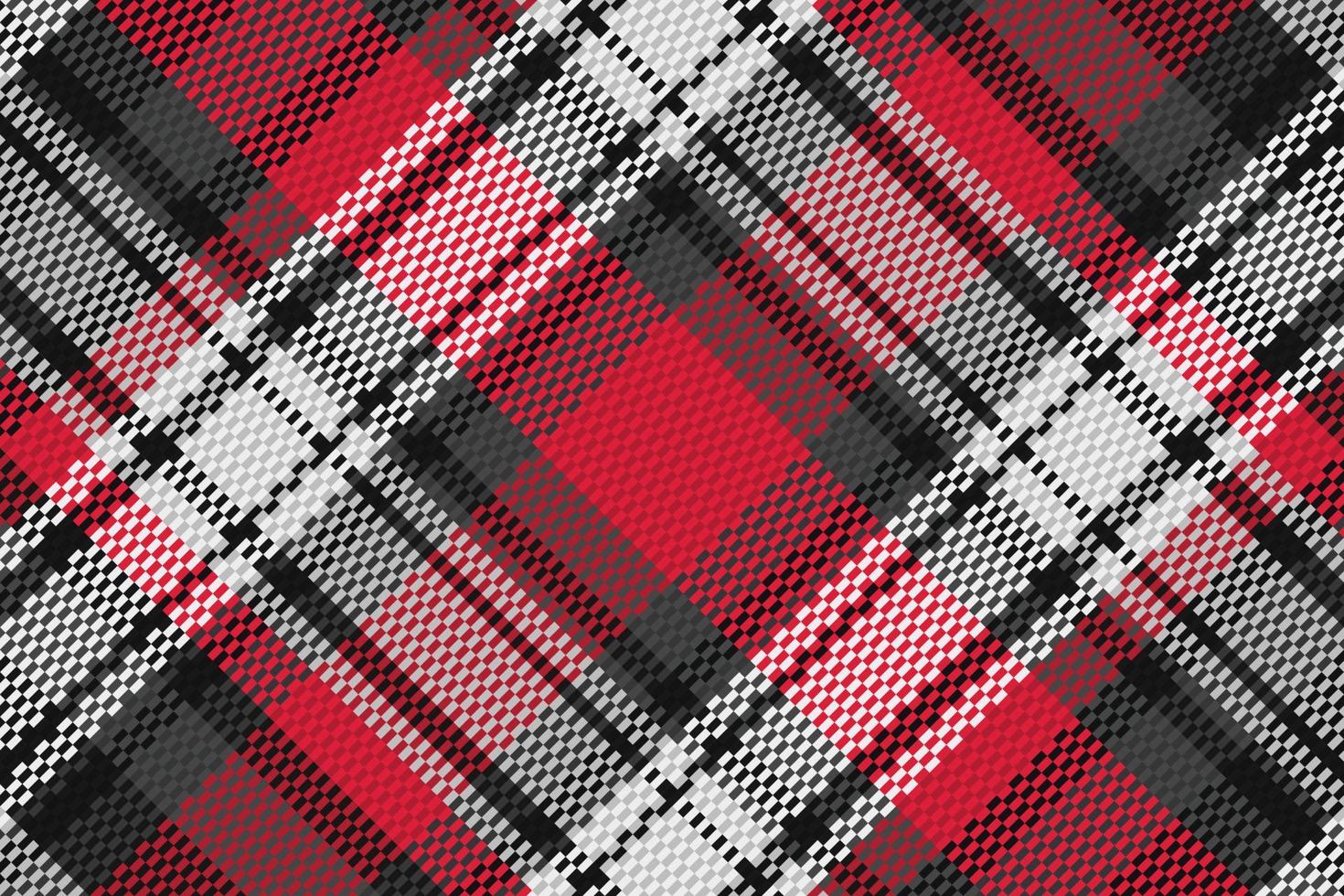 Schotse ruit plaid patroon met donker kleur. vector