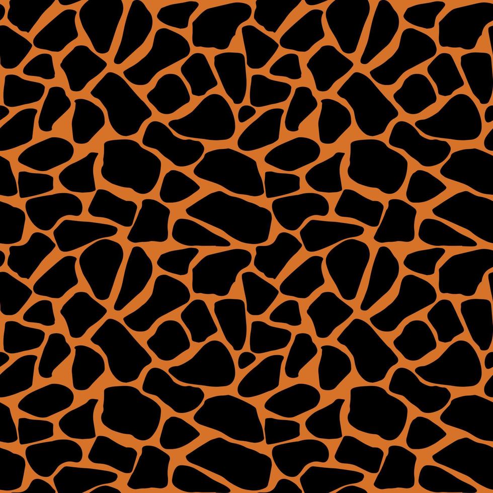 een giraffe dier afdrukken naadloos patroon tegel achtergrond vector