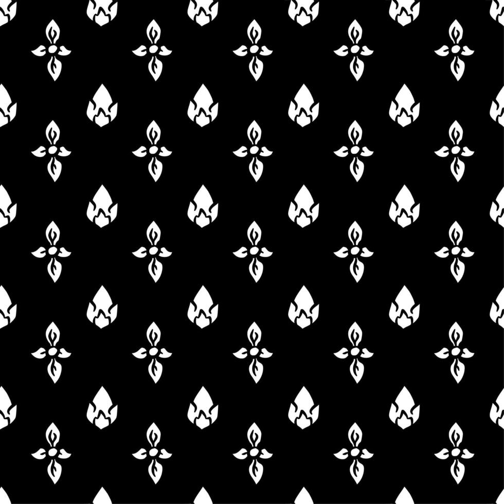 naadloos patroon van Thais patroon achtergrond vector