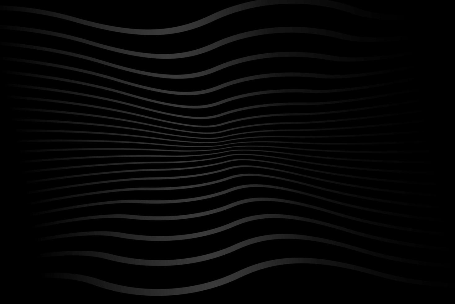 zwart abstract achtergrond ontwerp in monochroom kleuren. premie streep structuur voor banier, bedrijf achtergrond. donker horizontaal vector sjabloon