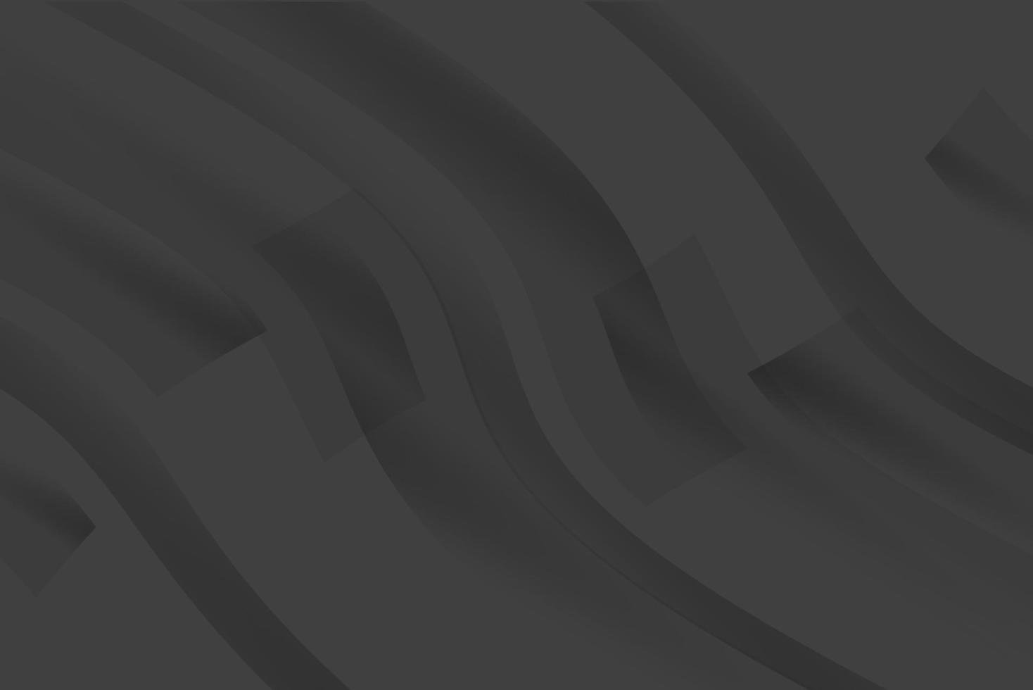 zwart abstract achtergrond ontwerp in monochroom kleuren. premie streep structuur voor banier, bedrijf achtergrond. donker horizontaal vector sjabloon