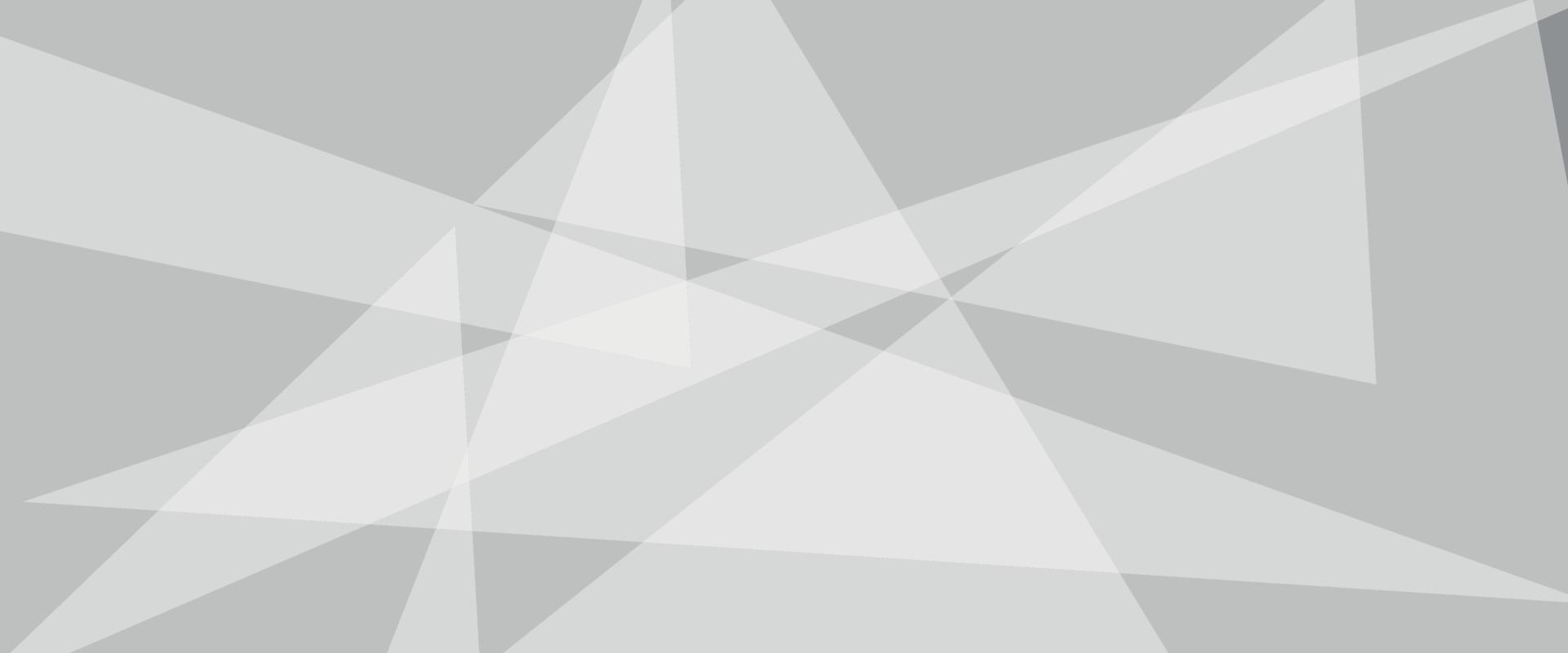 abstract meetkundig achtergrond met driehoeken. wit en grijs achtergrond. ruimte ontwerp concept. getextureerde wit materiaal in driehoek vormen in willekeurig decoratief web lay-out of poster, spandoek. vector