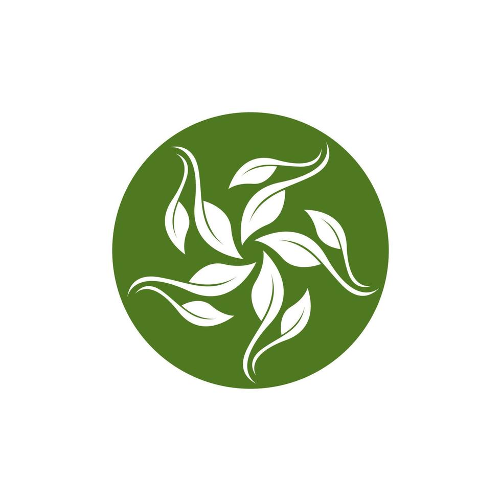 natuur blad pictogram en symbool sjabloon vector