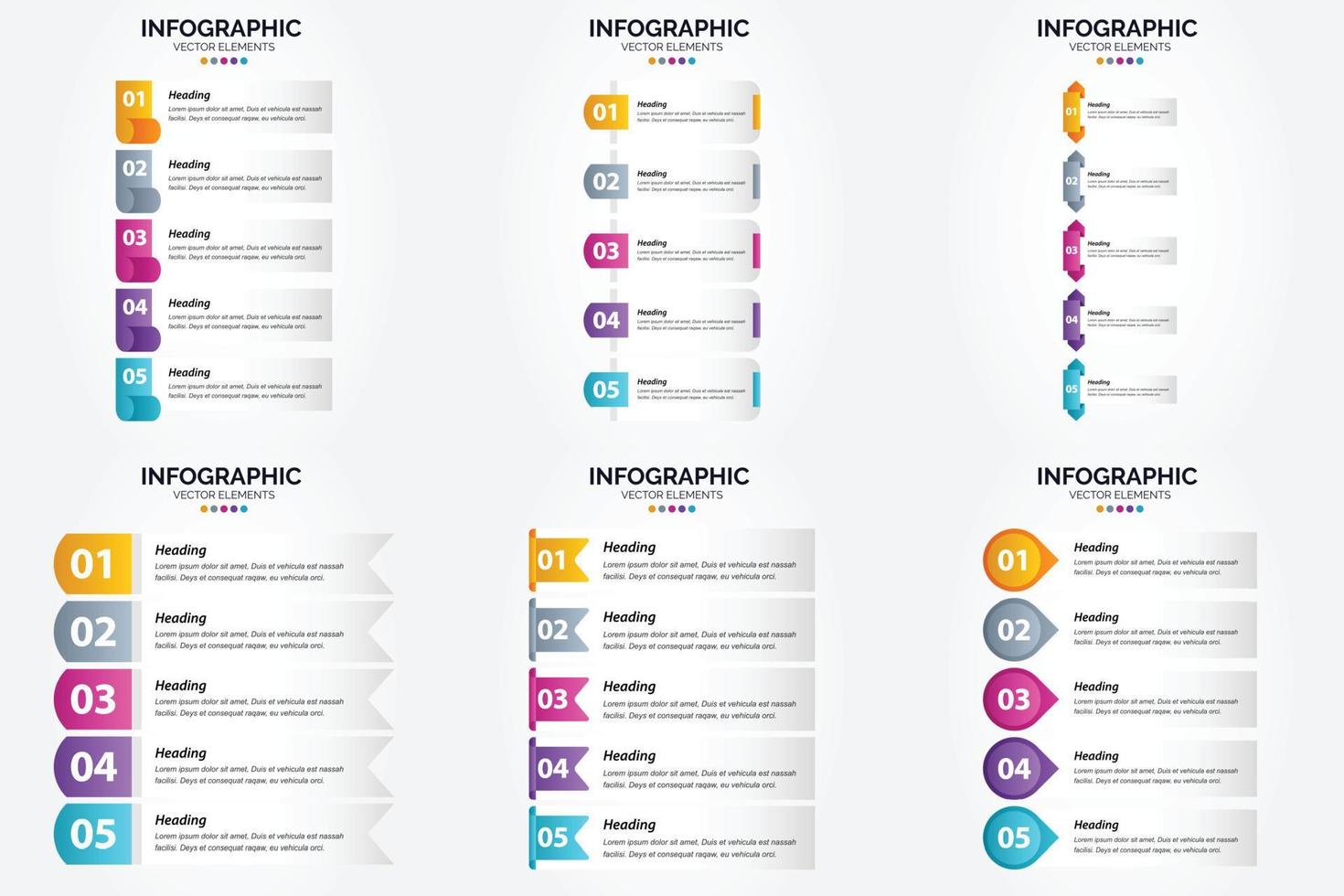 deze vector illustratie infographics reeks is perfect voor reclame in een brochure. folder. of tijdschrift.