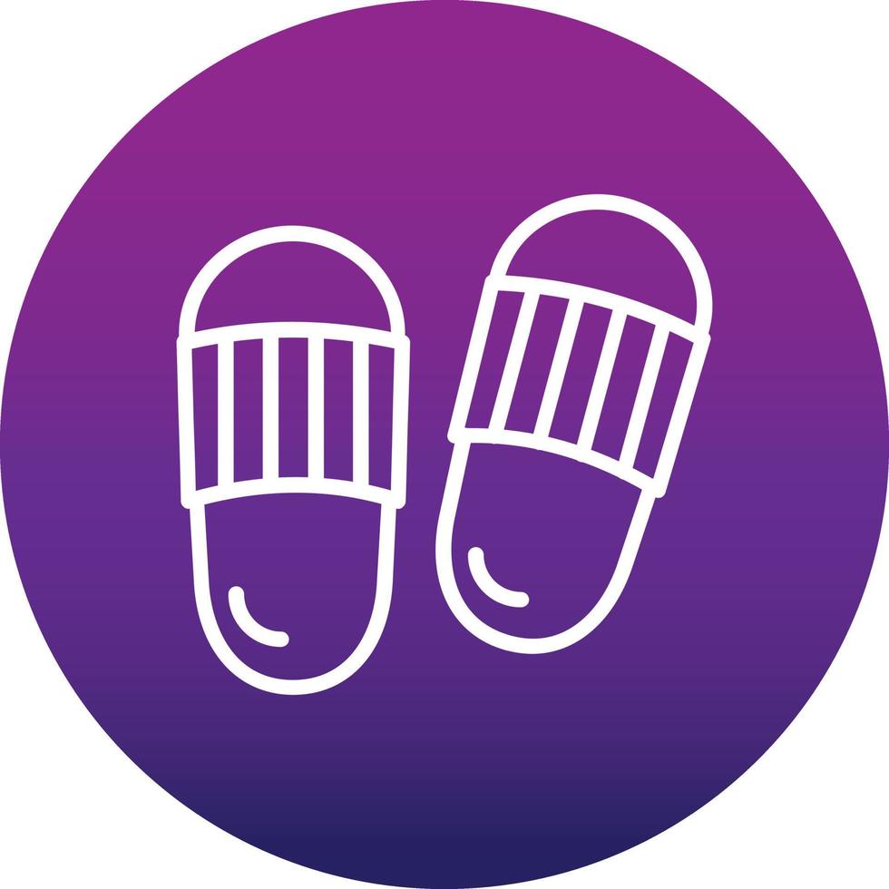 slippers vector icoon