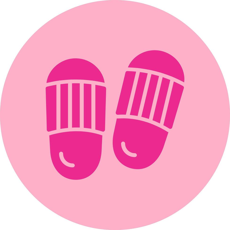 slippers vector icoon