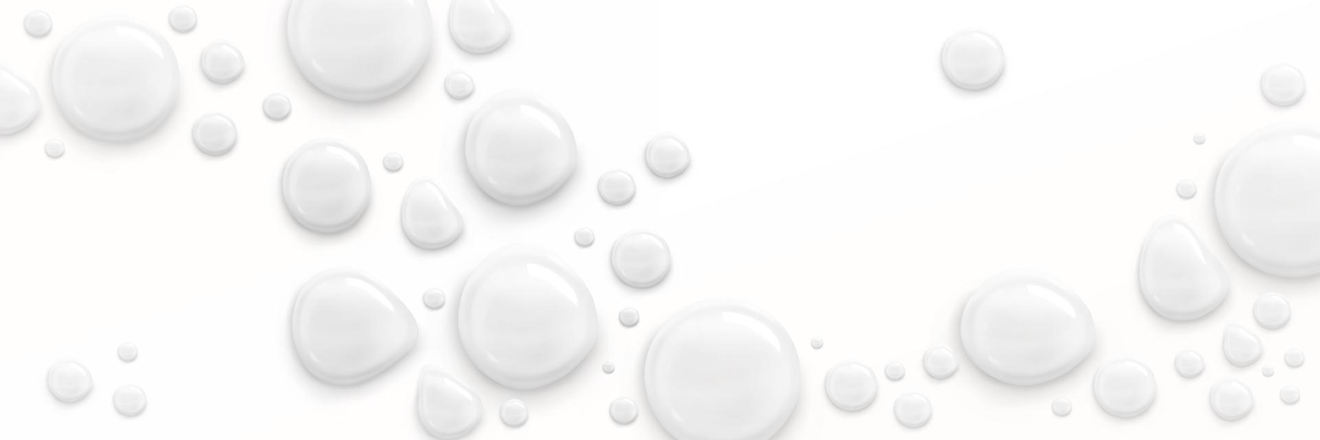melk, yoghurt of wit kunstmatig room druppels vector