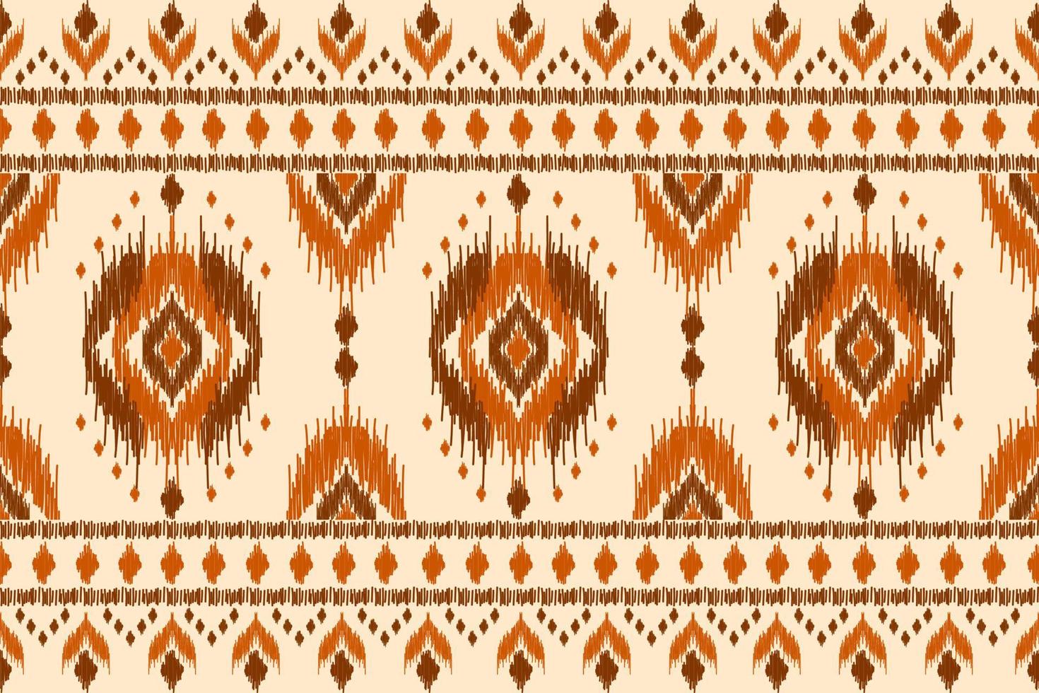 tapijt etnisch ikat patroon kunst. meetkundig etnisch ikat naadloos patroon in stam. Mexicaans stijl. vector