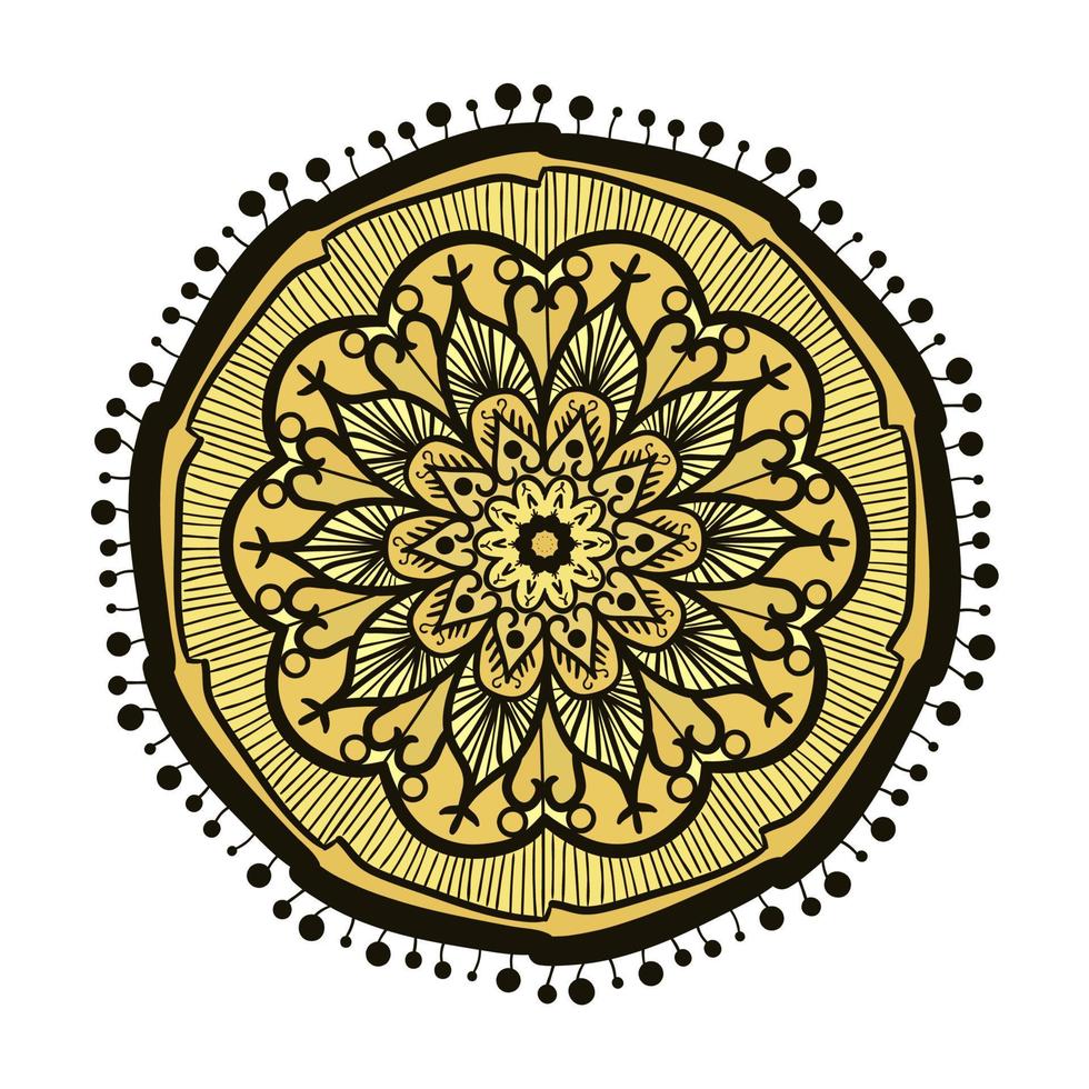 mandala regelsjabloon vector