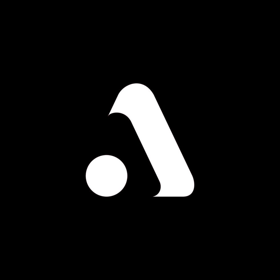 modern abstract brief een logo vector