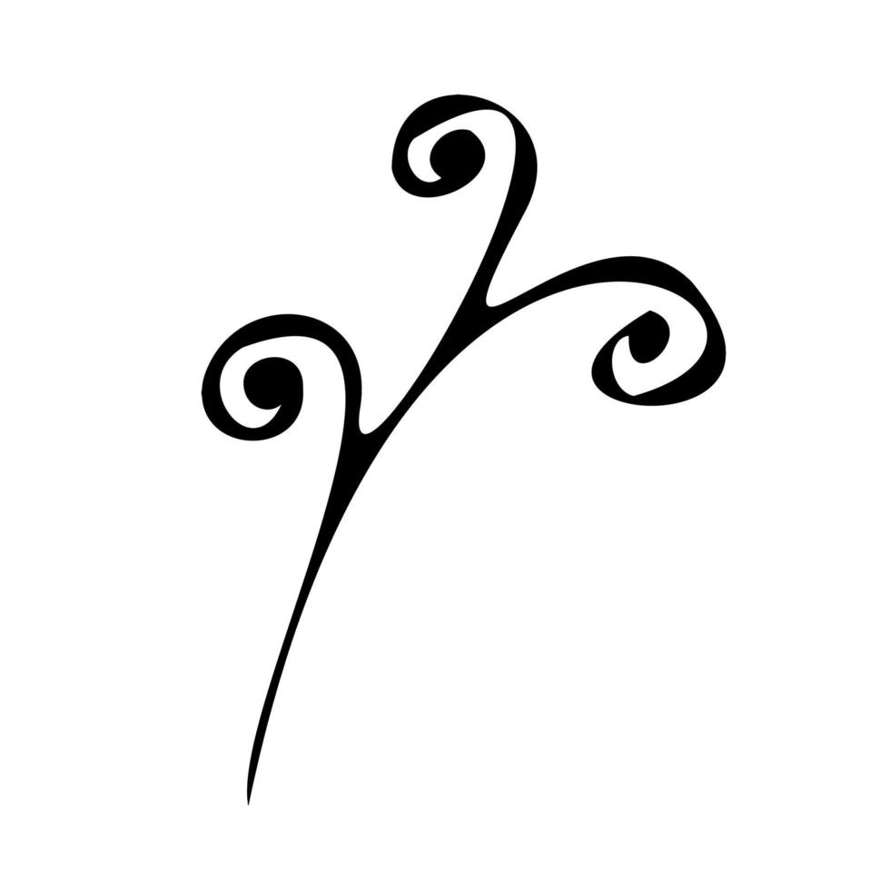 bloem botanisch planten. tekening stijl.logo icoon. vector