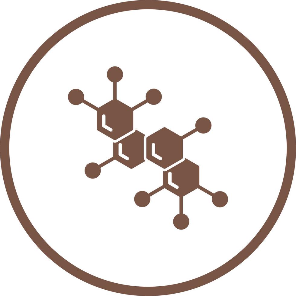 molecuul vector pictogram