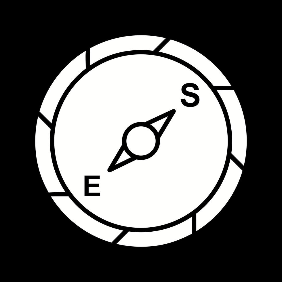 kompas vector pictogram