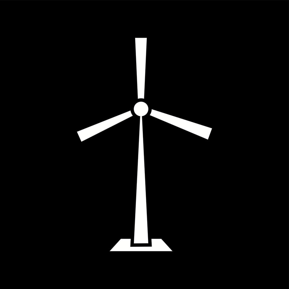 uniek turbine vector glyph icoon
