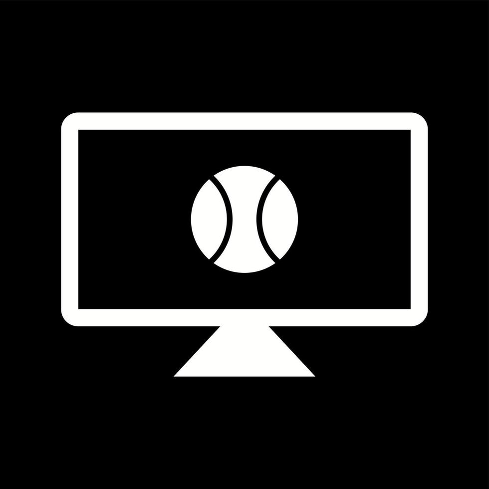 uniek sport nieuws vector glyph icoon