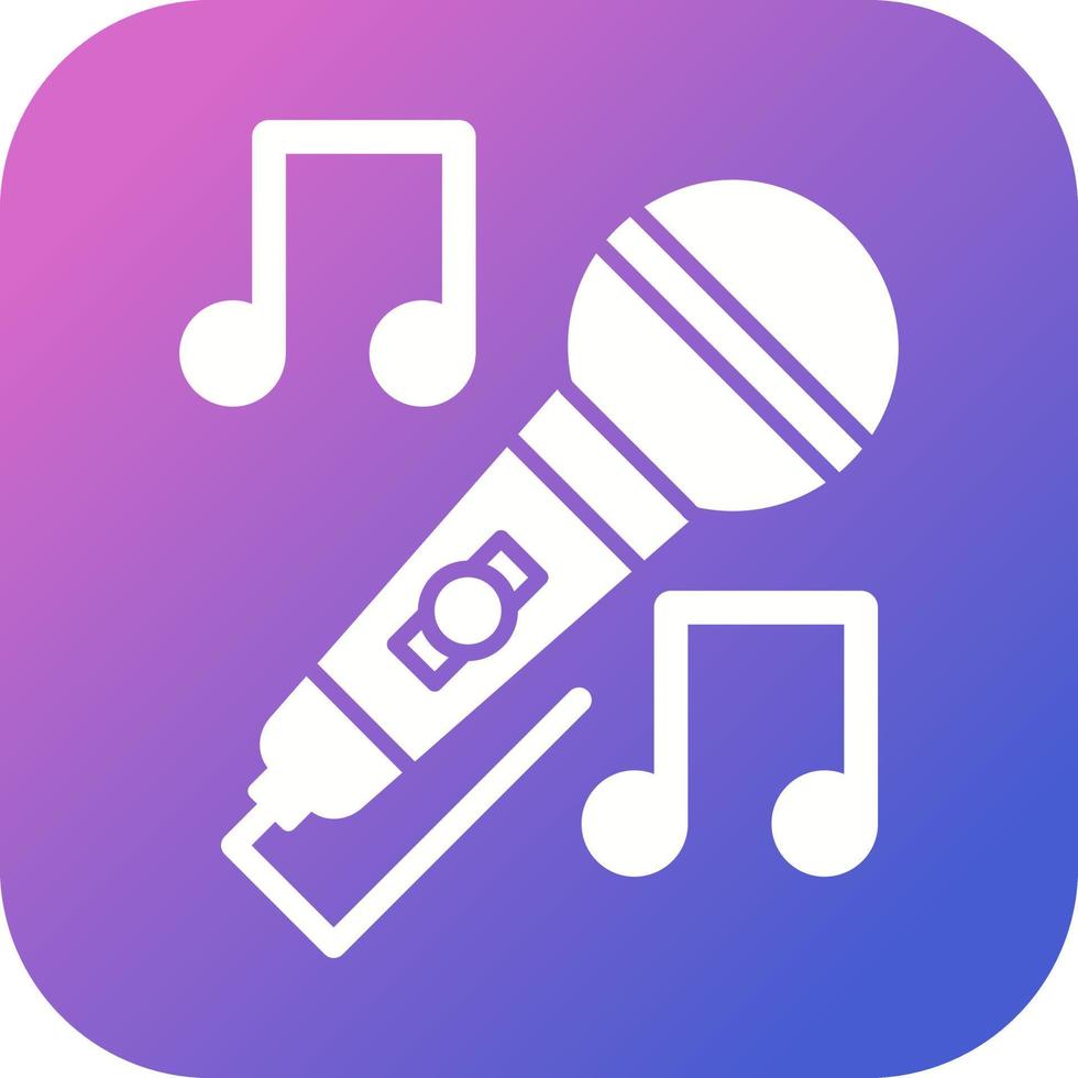 karaoke vector icoon
