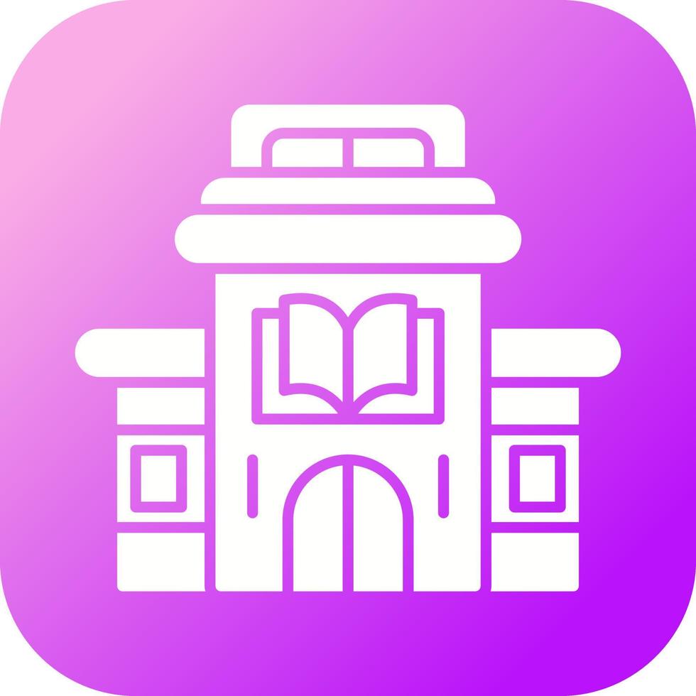 bibliotheek vector icoon