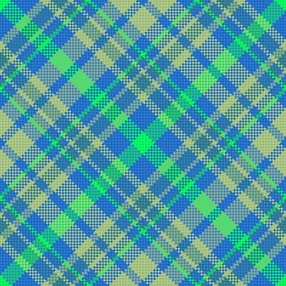 naadloos controleren plaid. textiel patroon tartan. achtergrond kleding stof vector textuur.