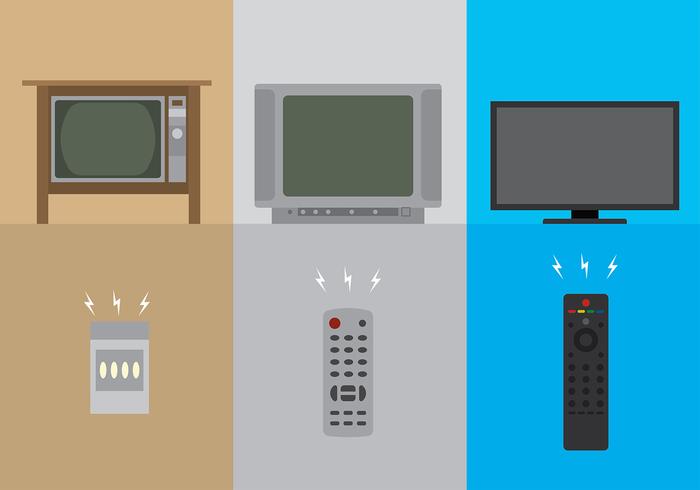 TV Remote By Era Gratis Vector