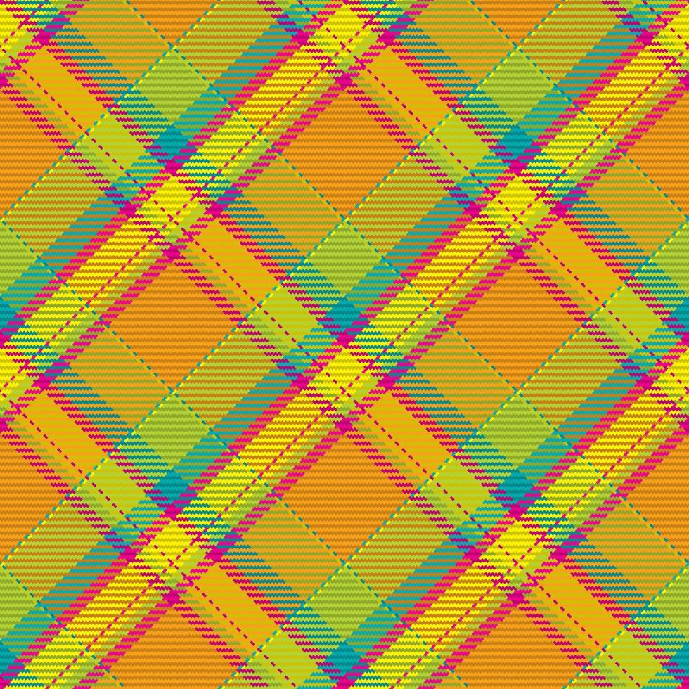 Schotse ruit plaid patroon naadloos vector achtergrond. controleren plaid voor flanel shirt, deken, gooien, of andere modern textiel