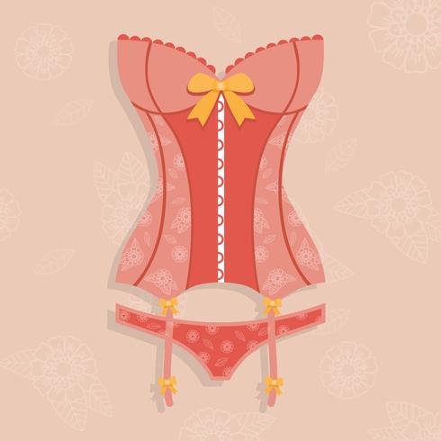 Sexy lingerie vector