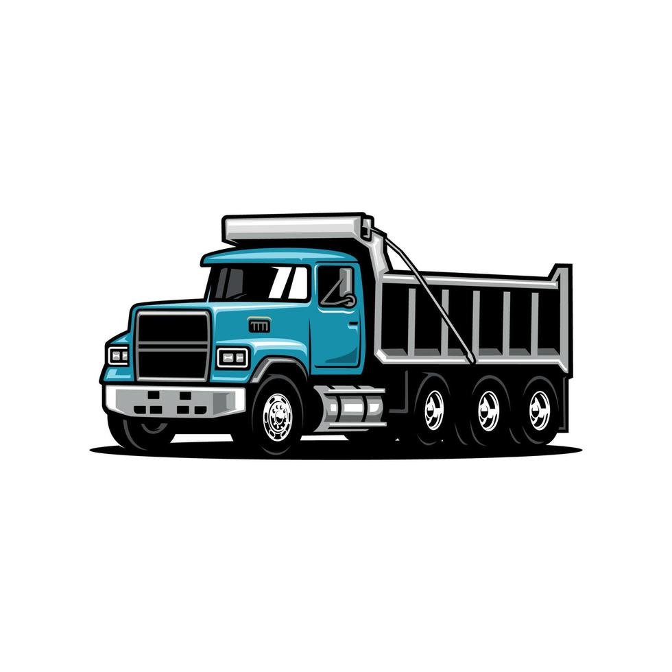 dump vrachtauto illustratie vector