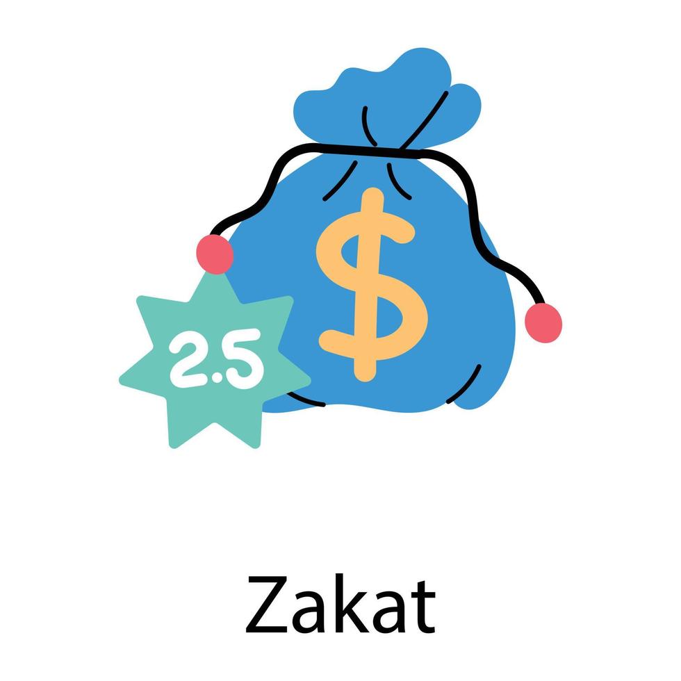 modieus zakat concepten vector