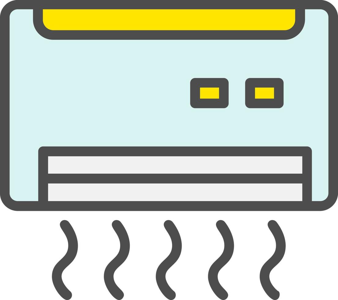 airconditioner vector pictogram