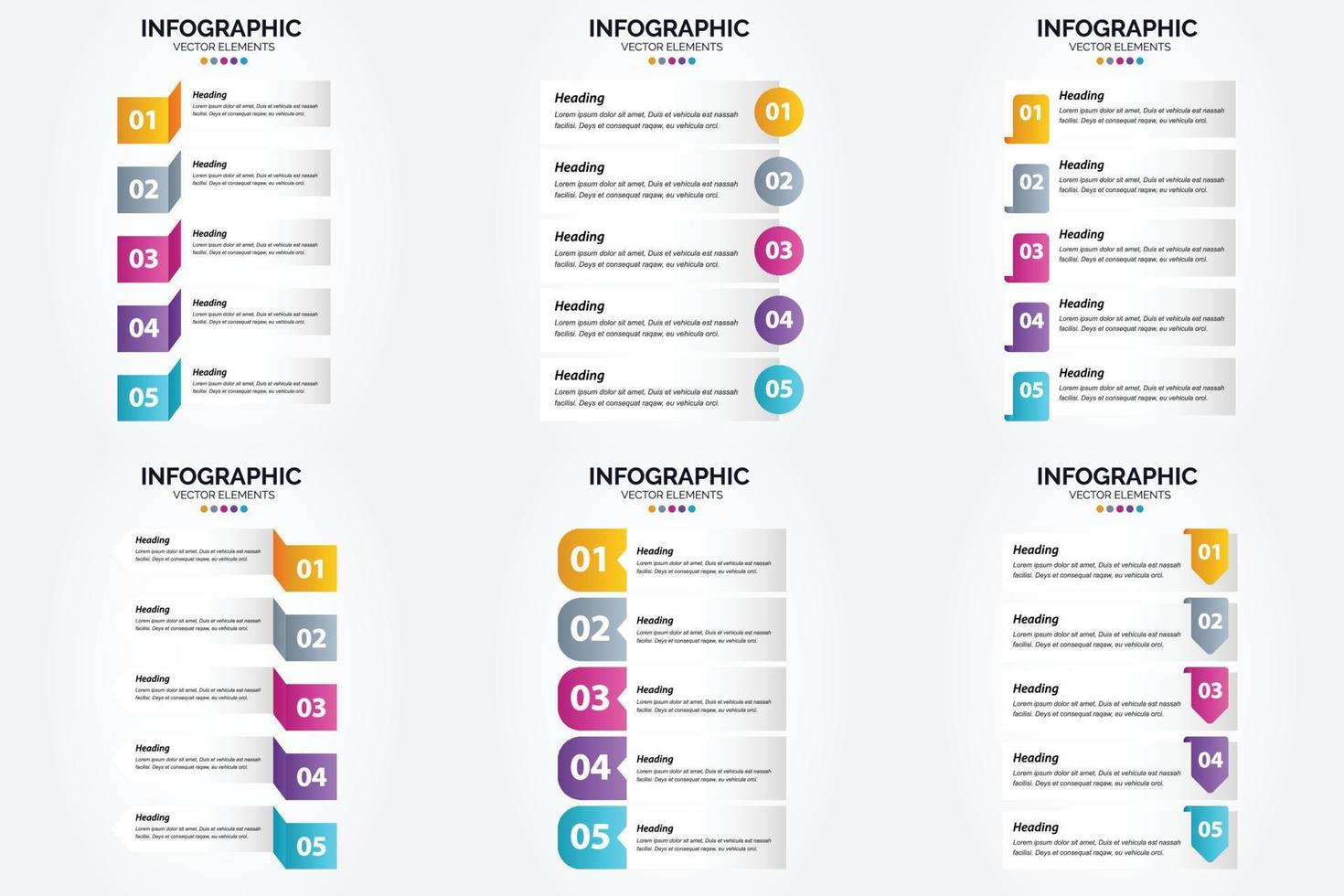 vector illustratie infographics reeks in vlak ontwerp voor reclame in brochures. flyers. en tijdschriften.