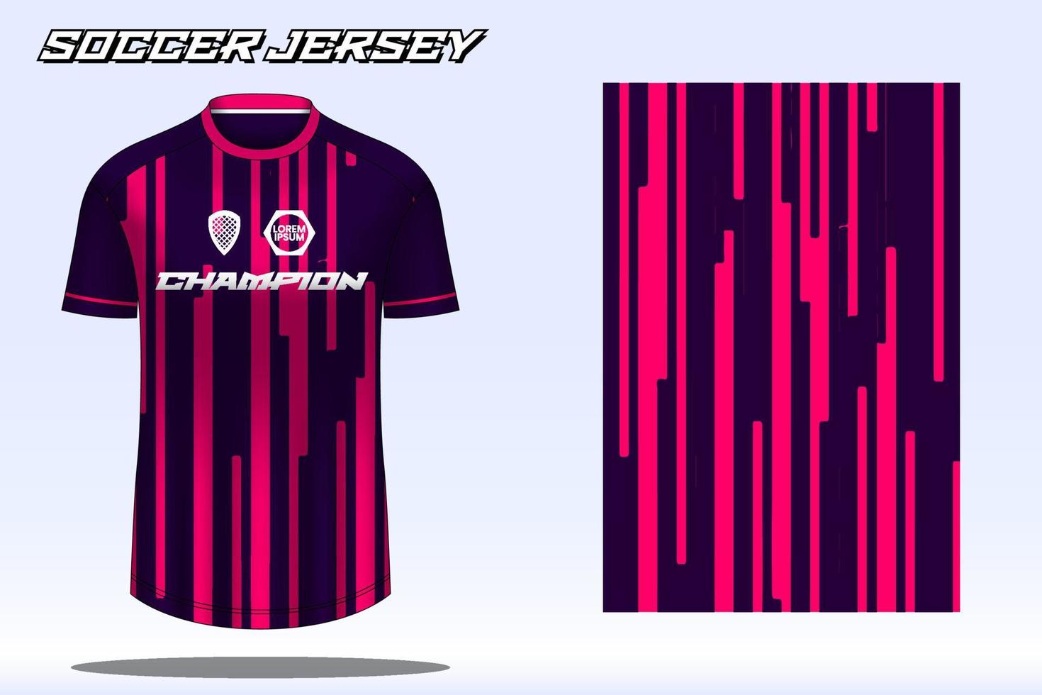 voetbal Jersey sport t-shirt ontwerp mockup voor Amerikaans voetbal club vector