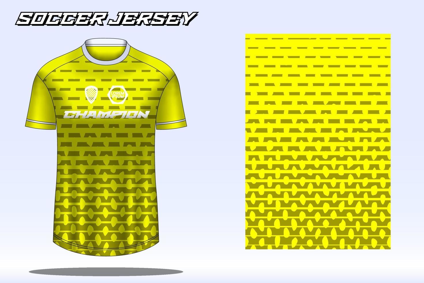 voetbal Jersey sport t-shirt ontwerp mockup voor Amerikaans voetbal club vector