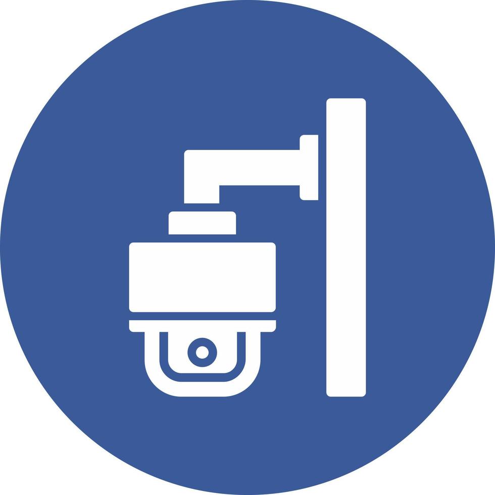 cctv camera vector pictogram