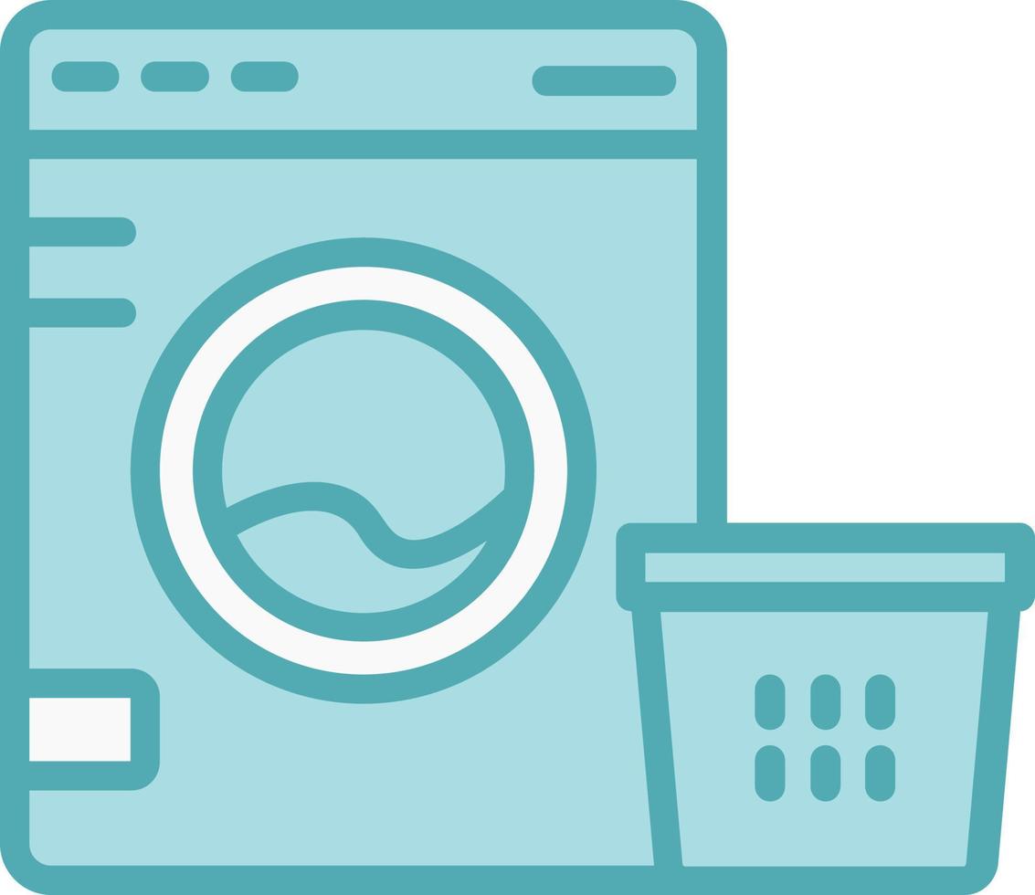 wasmachine vector pictogram