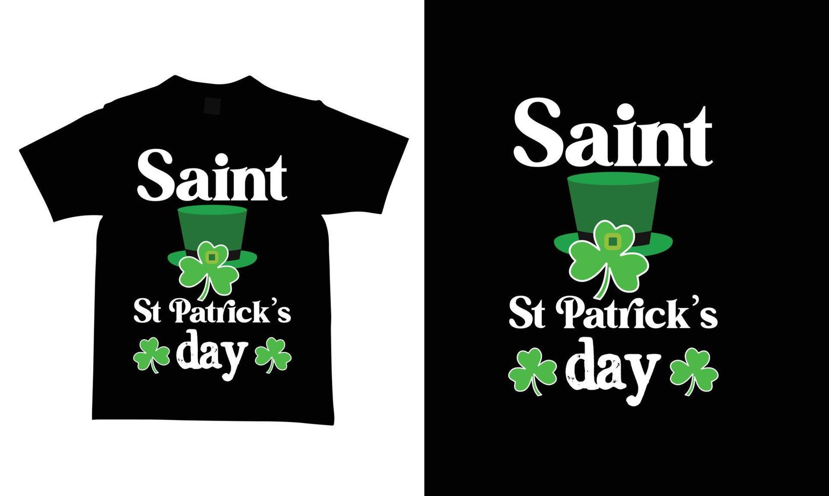 st Patrick dag t-shirt ontwerp Sjablonen nieuw en modern ontwerpen. vector