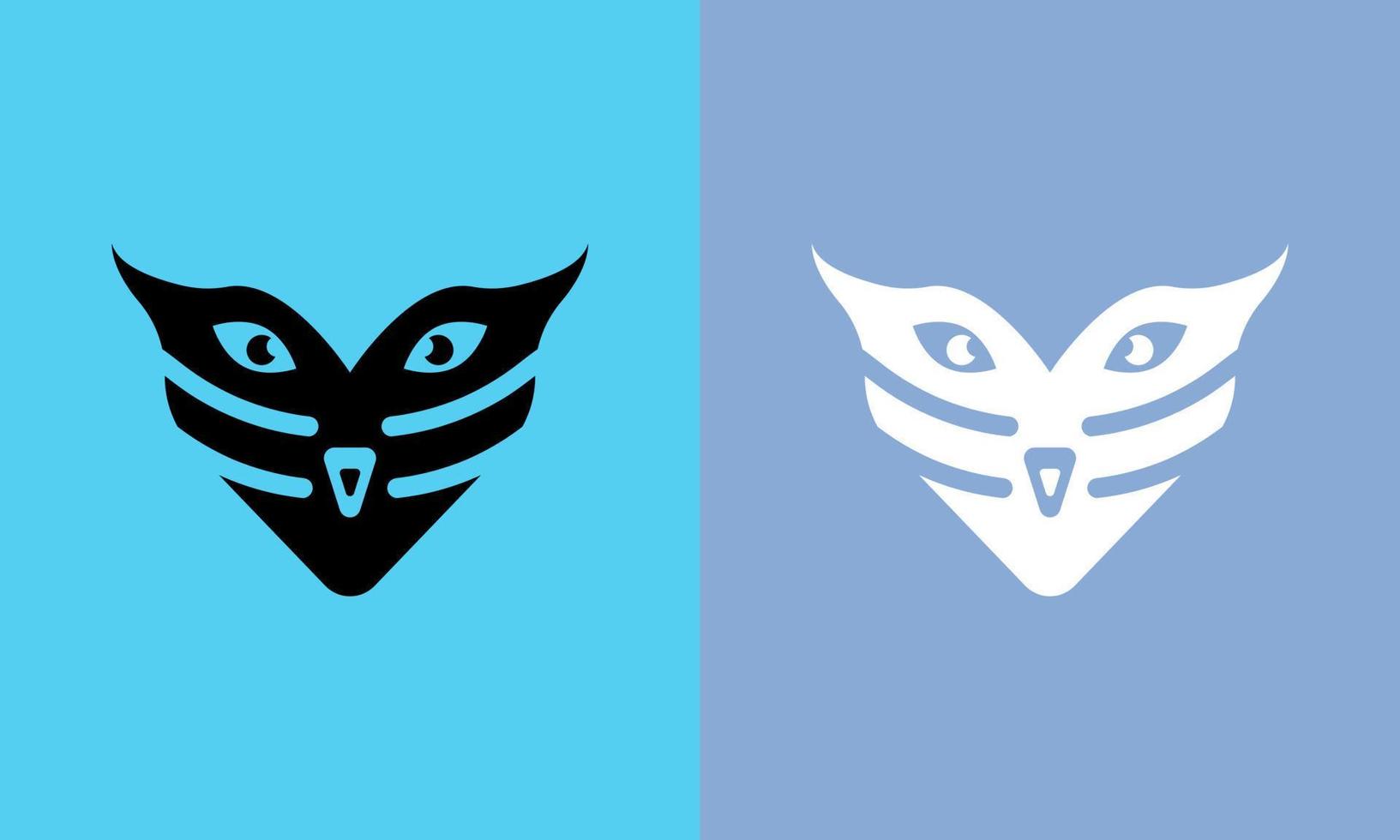 vector illustratie van een vogel masker