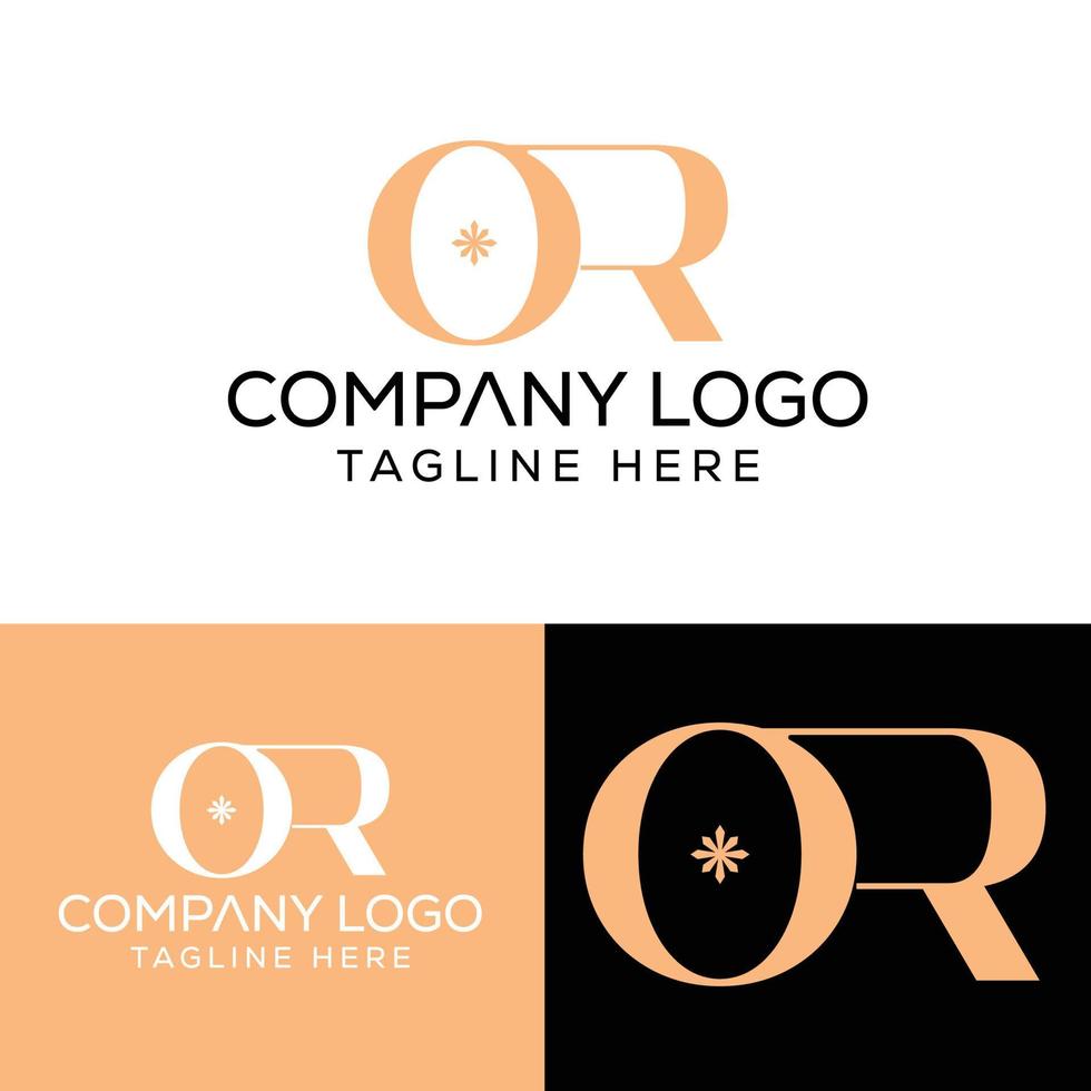 eerste brief of logo ontwerp monogram creatief modern teken symbool icoon vector