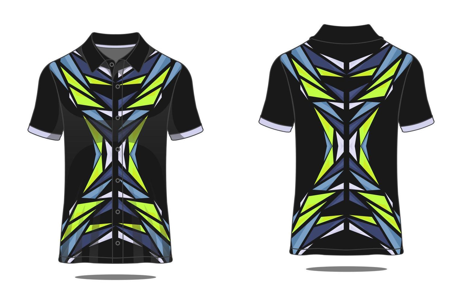 t-shirt sport- abstrac structuur voetbal ontwerp voor racing voetbal gaming motorcross gaming wielersport vector