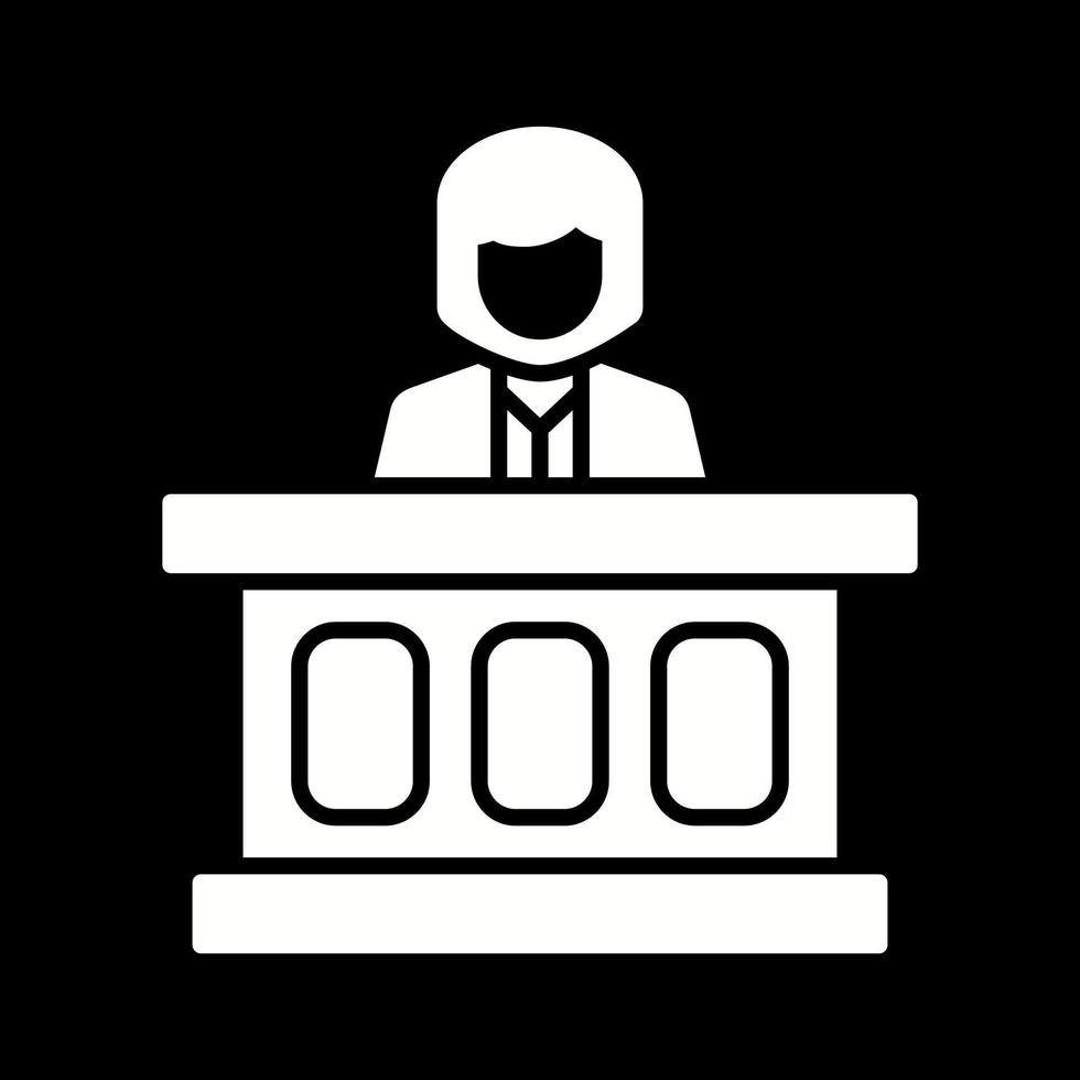 jury vector icoon