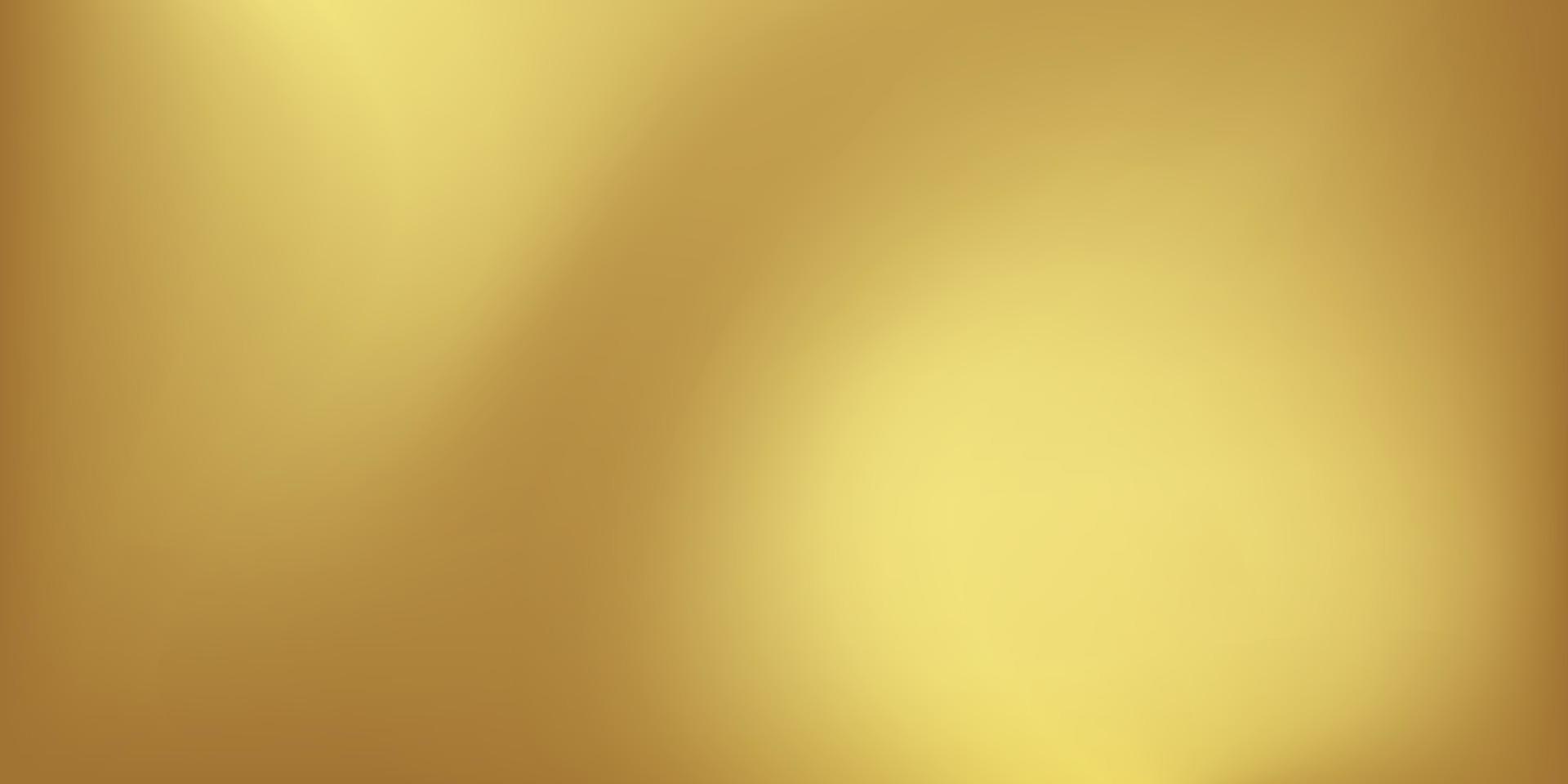 gouden abstracte wazig verloop achtergrond. vectorillustratie. vector