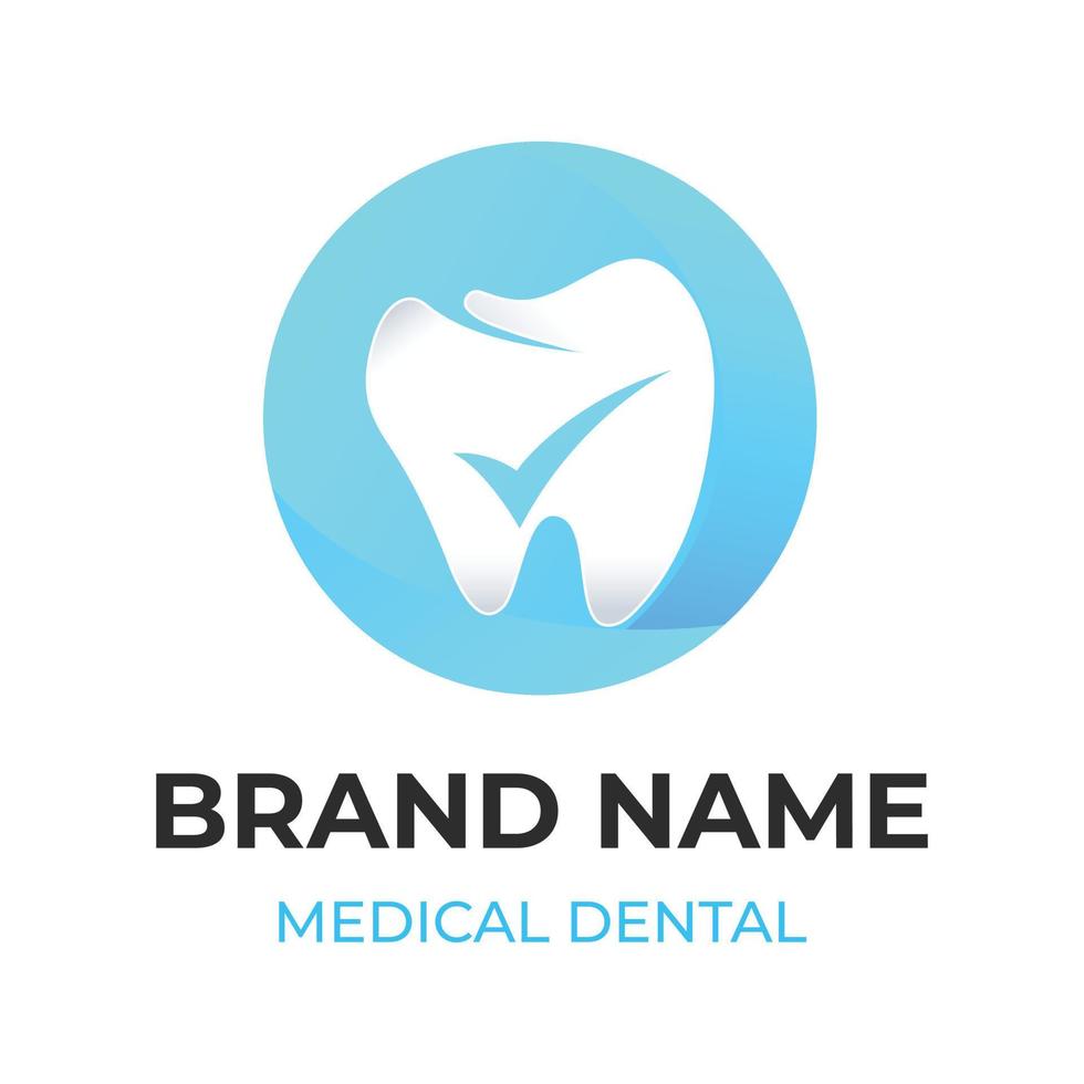 modern tandheelkundig logo ontwerp. abstract Purper en oranje combinatie met scherp vorm geven aan. medisch zorg logo illustratie. vector