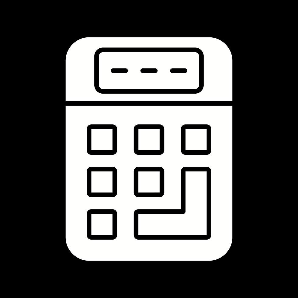 rekenmachine vector pictogram