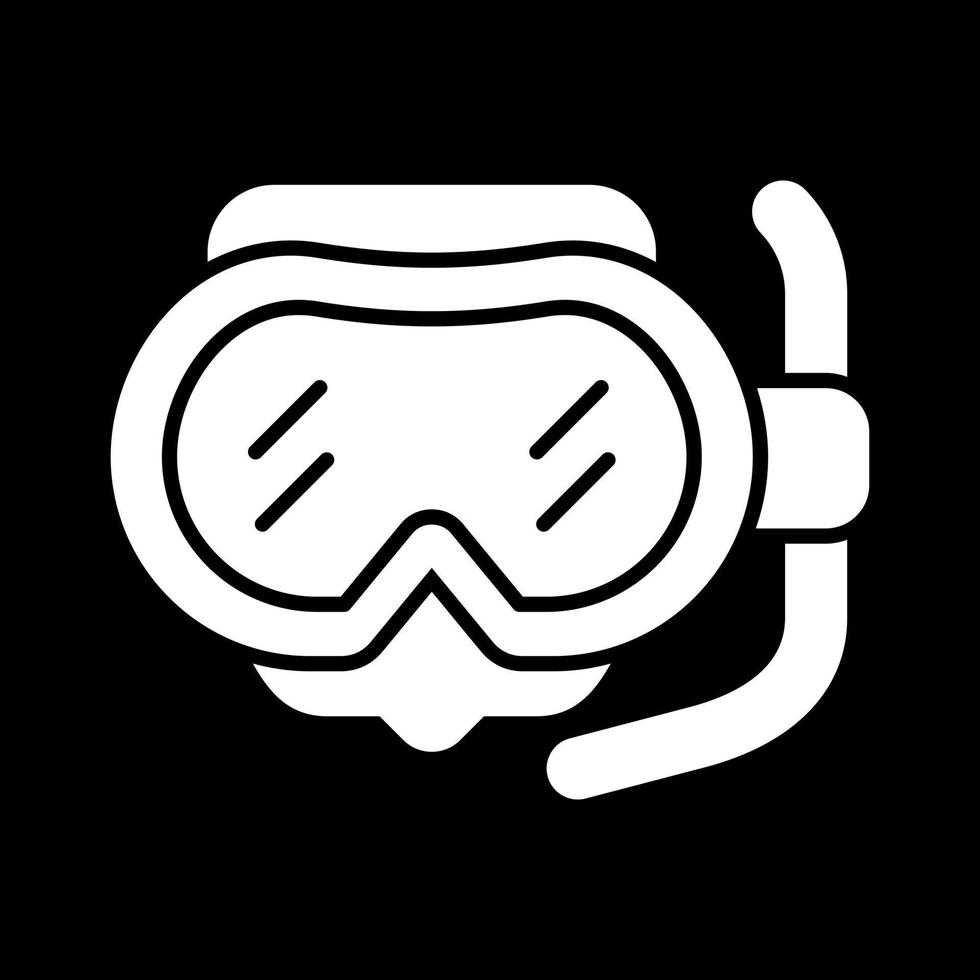 duiken masker vector icoon